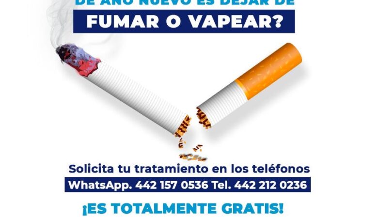 SESA ofrece tratamiento gratuito para dejar de fumar