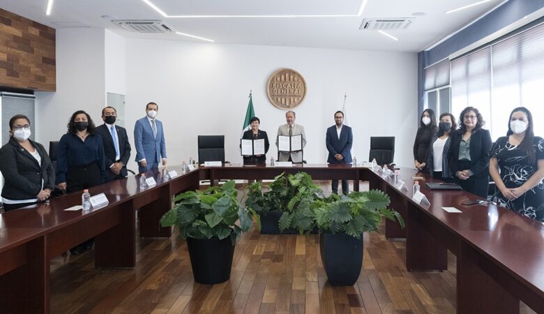 Firma SESA convenio en materia de adicciones con la Fiscalía General del Estado de Querétaro