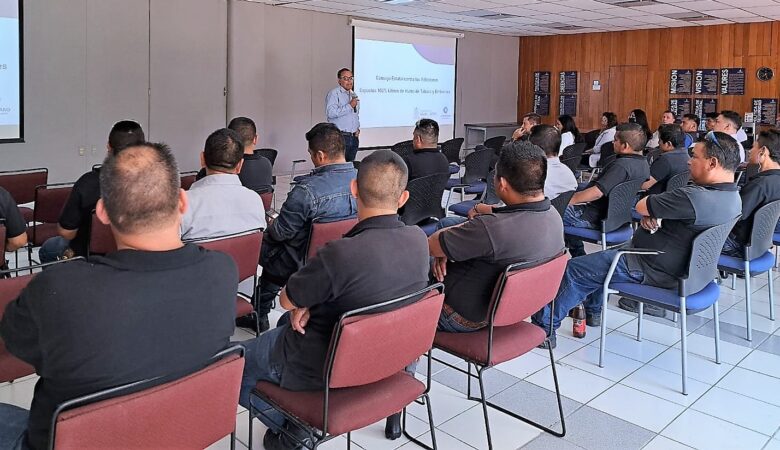 Capacita SESA en prevención de adicciones a trabajadores de la empresa CONDUMEX