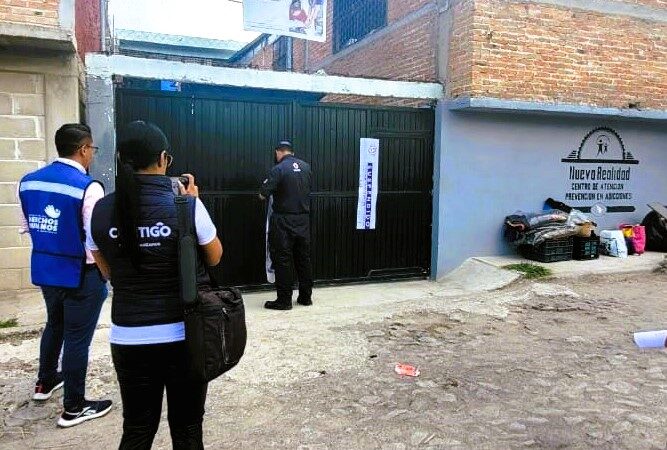 Suspende autoridad Centro de Rehabilitación en Querétaro