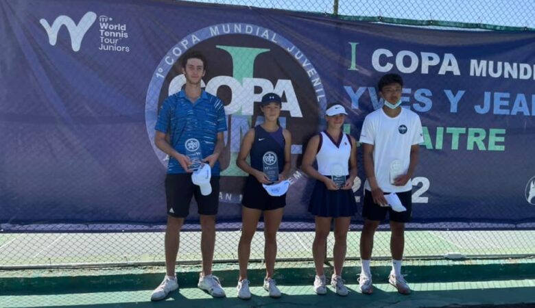 Queretano Luciano Alcocer es campeón de copa mundial de tenis juvenil