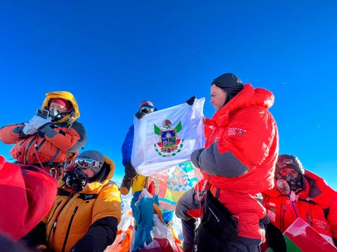 Pablo Jiménez, primer queretano en subir al Everest