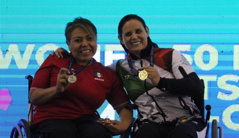 Queretanas suman cuatro medallas en serie mundial de para natación