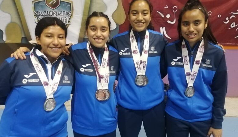 Logra Querétaro siete medallas en tenis de mesa a nivel nacional