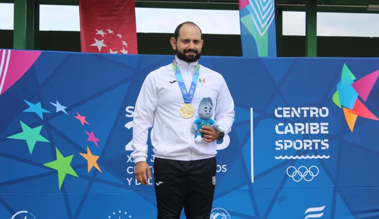 Daniel Urquiza, medallista de oro y plata en tiro deportivo centroamericano