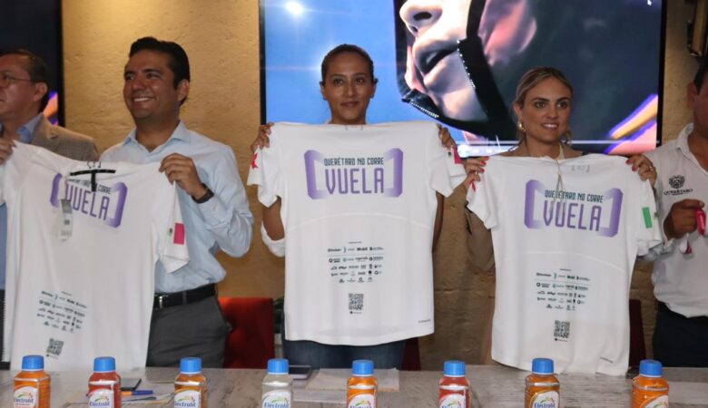 Presentan playera del Querétaro Maratón