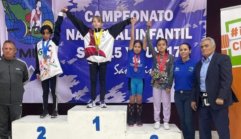 Equipo de halterofilia logra 39 medallas en torneo nacional