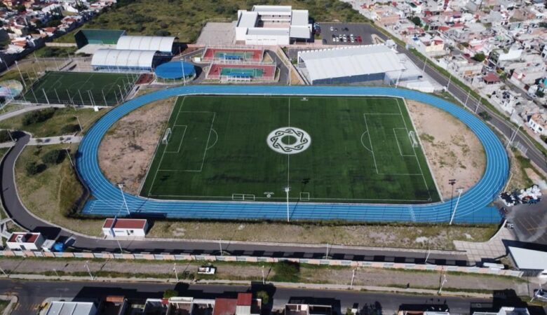 Renuevan pista de atletismo en el municipio de Corregidora