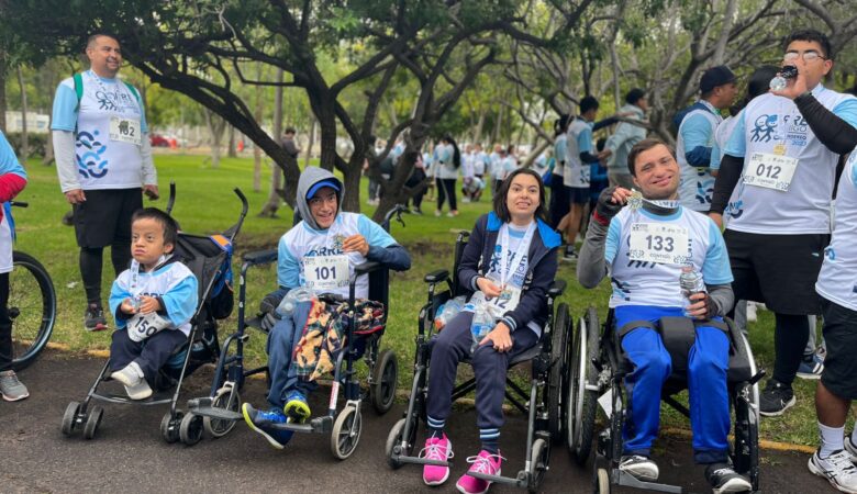 Celebran con carrera inclusiva el día de las personas con discapacidad 