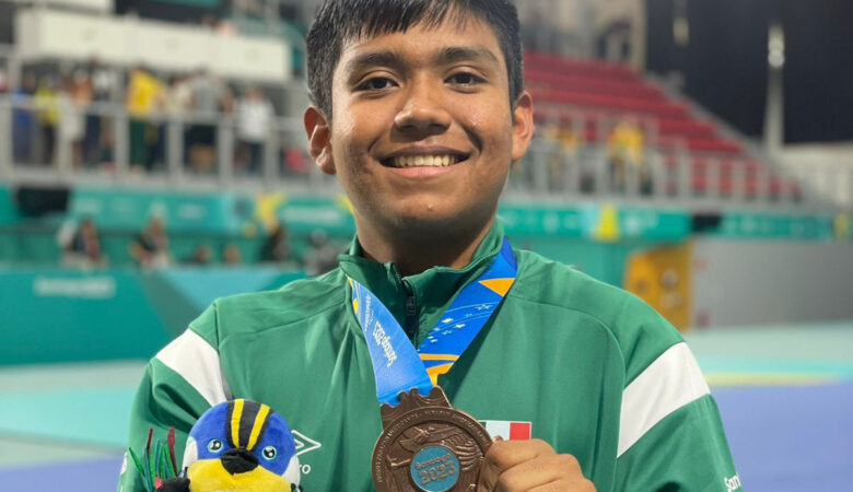 Atleta queretano conquista el bronce parapanamericano