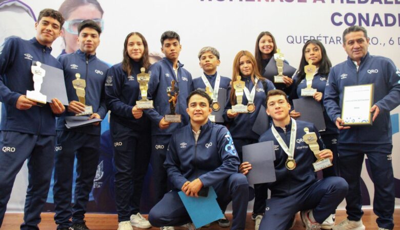Querétaro rompe su récord de medallas en CONADE 2024
