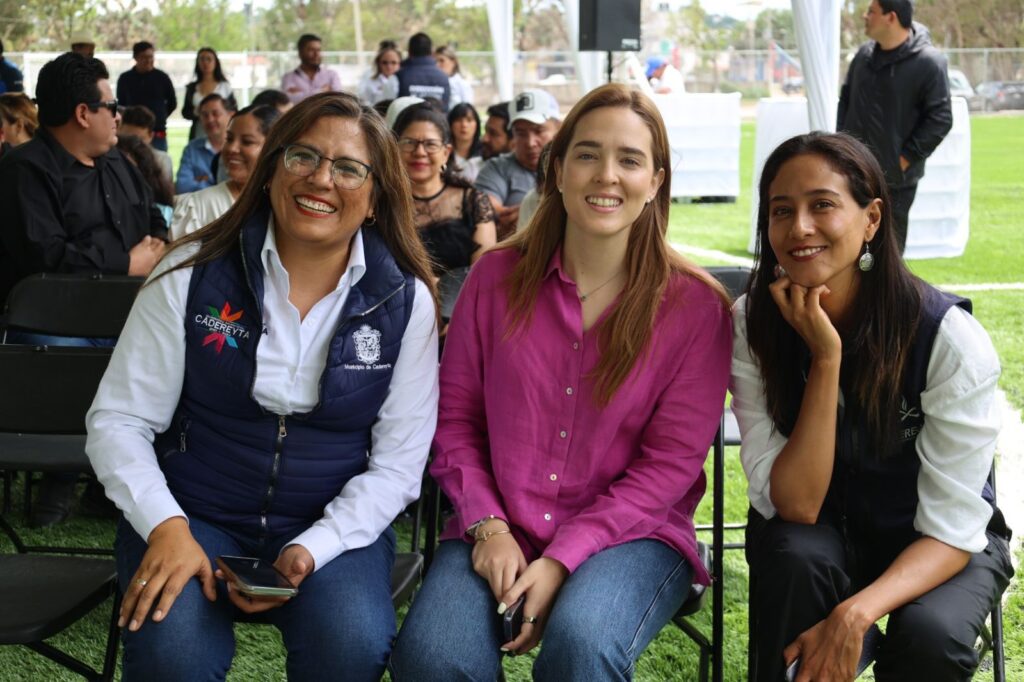 Entrega Mauricio Kuri rehabilitación de infraestructura deportiva en Cadereyta